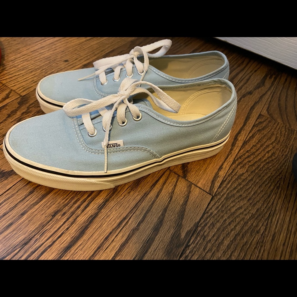 Light blue Authentic Vans